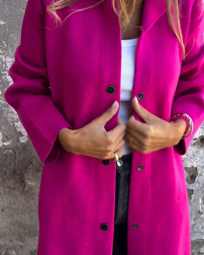 Casaco Feminino Alongado com Capuz Nora