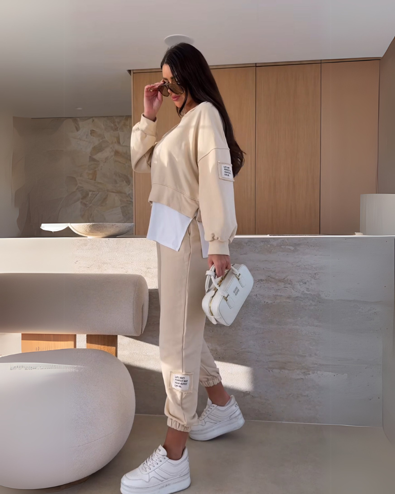 Conjunto Feminino Moletom com Capuz Comfy Gabi