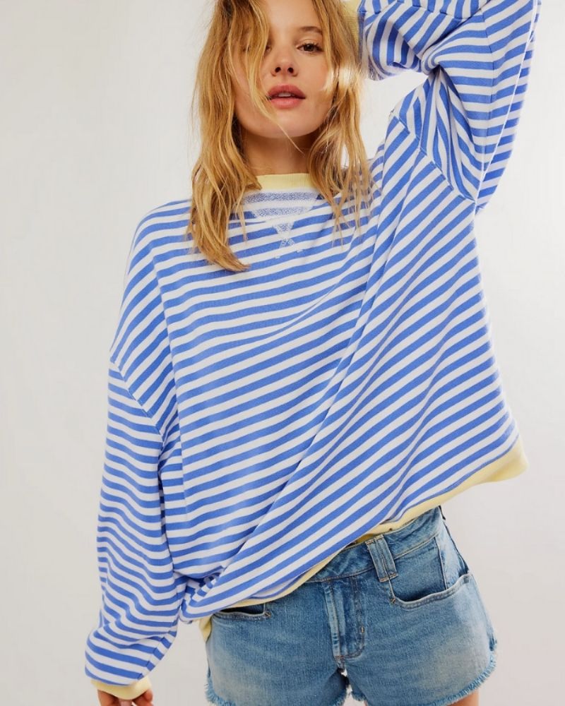 Blusa Listrado Oversized Rebeca