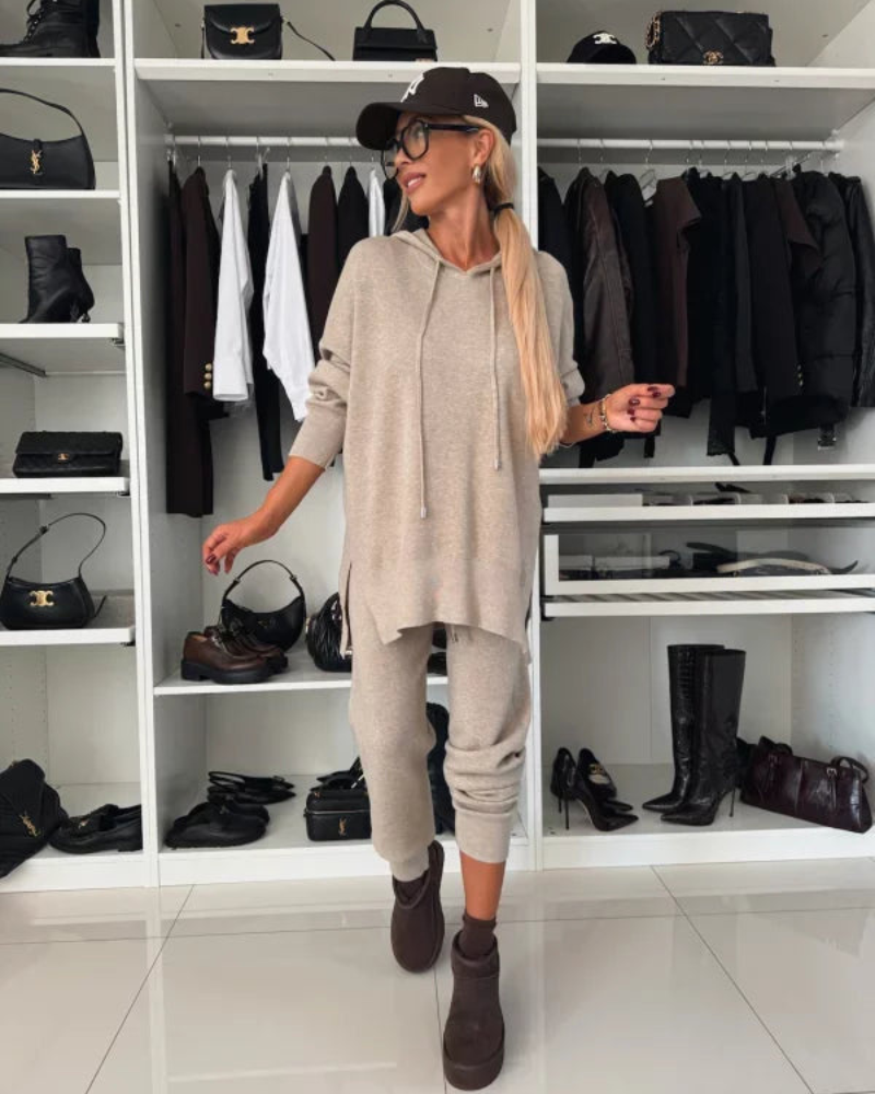 Conjunto Feminino Comfy com Capuz Heloisa