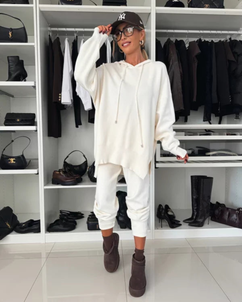 Conjunto Feminino Comfy com Capuz Heloisa