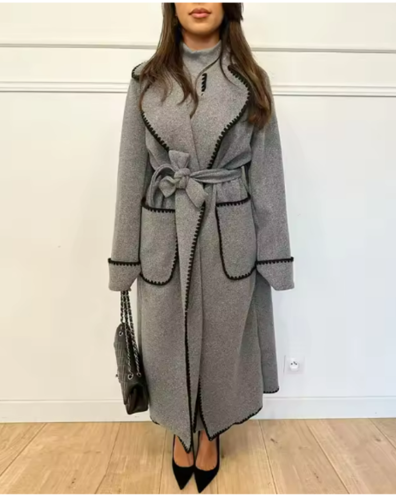 Casaco Sobretudo Alfaiataria Feminino Bela